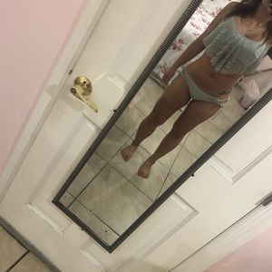 Green bikini